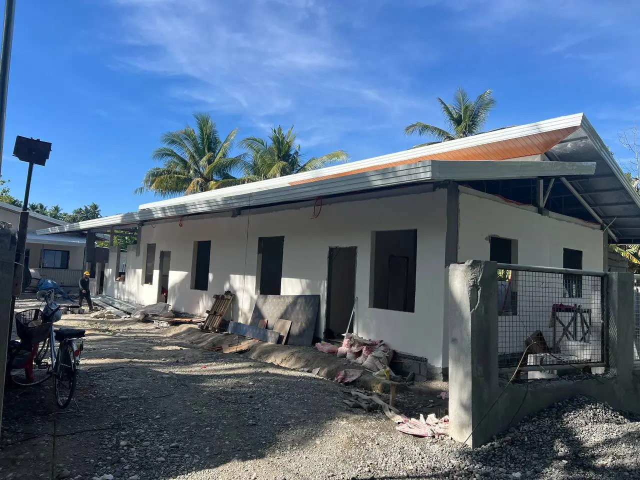 House in Gensan using AAC blocks
